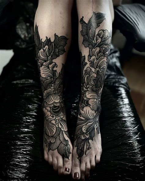 34 Trendsetting Shin Tattoo Ideas for Men & Women。